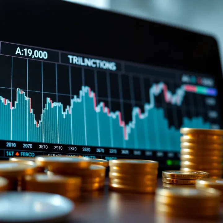 Graph illustrating the upward and downward price movements of Algo coin over recent months