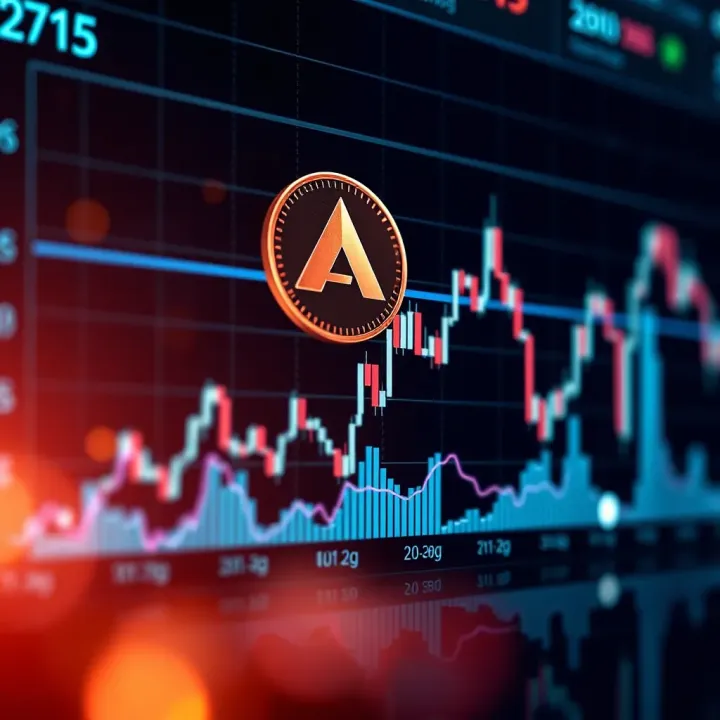 Aptos Coin Price Trend Analysis Graph showing Aptos cryptocurrency price fluctuations over time