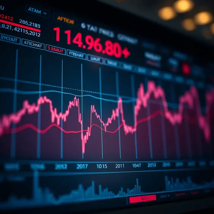 Cosmos Cryptocurrency Price Trends Overview Graph showing price movements and trends of Cosmos cryptocurrency over time