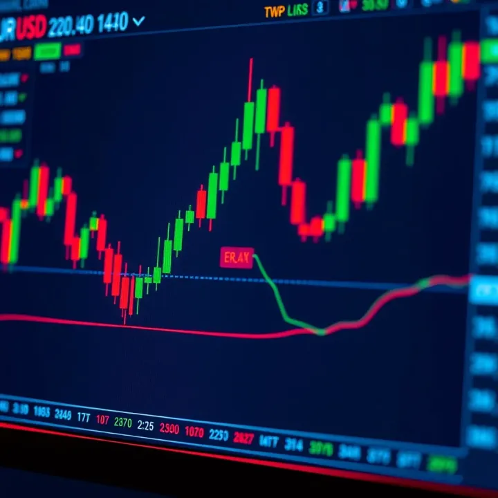 Chart showing EUR/USD volatility and trading strategy aligned with Indian Standard Time
