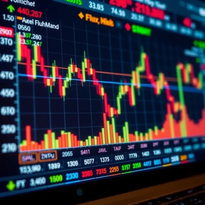 Chart depicting currency pairs' volatility across different forex trading sessions