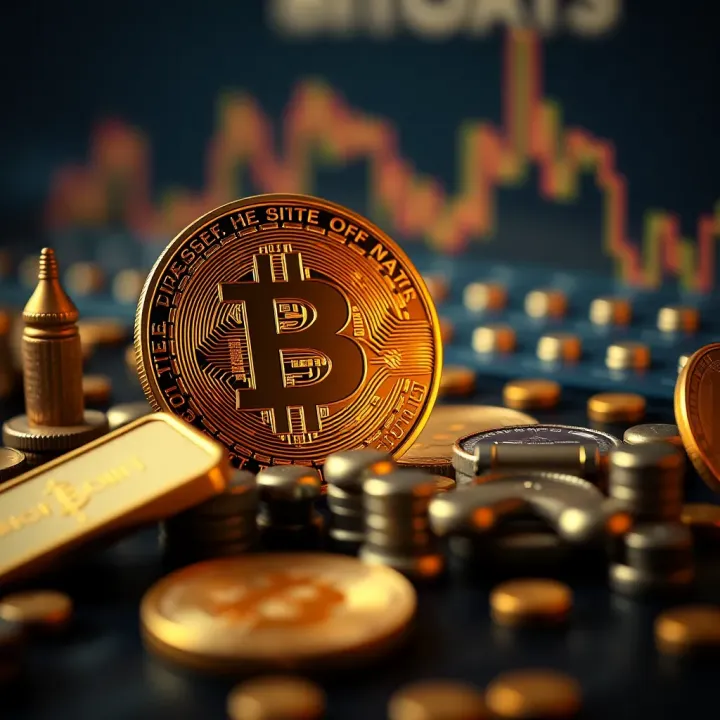 Challenges and Opportunities in Bitcoin Investment Visual representation of factors influencing Bitcoin investment including risks and opportunities