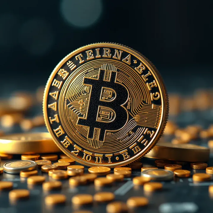 Illustration of blockchain and technological innovations impacting Bittorrent Coin