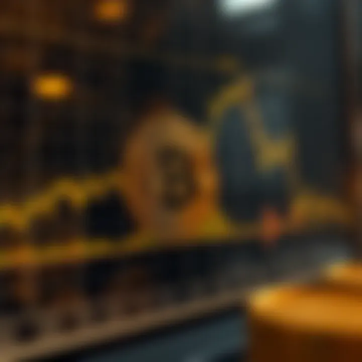 Graph showing Bitcoin Cash price fluctuations influenced by market trends and external factors