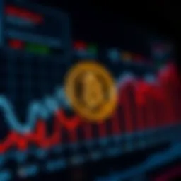 Graph showing BTT coin price fluctuations and market trends over time
