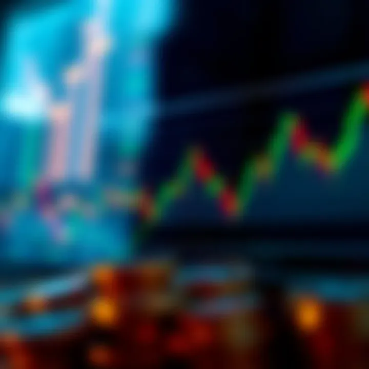Graph showing Dusk Coin price trends and market fluctuations over time