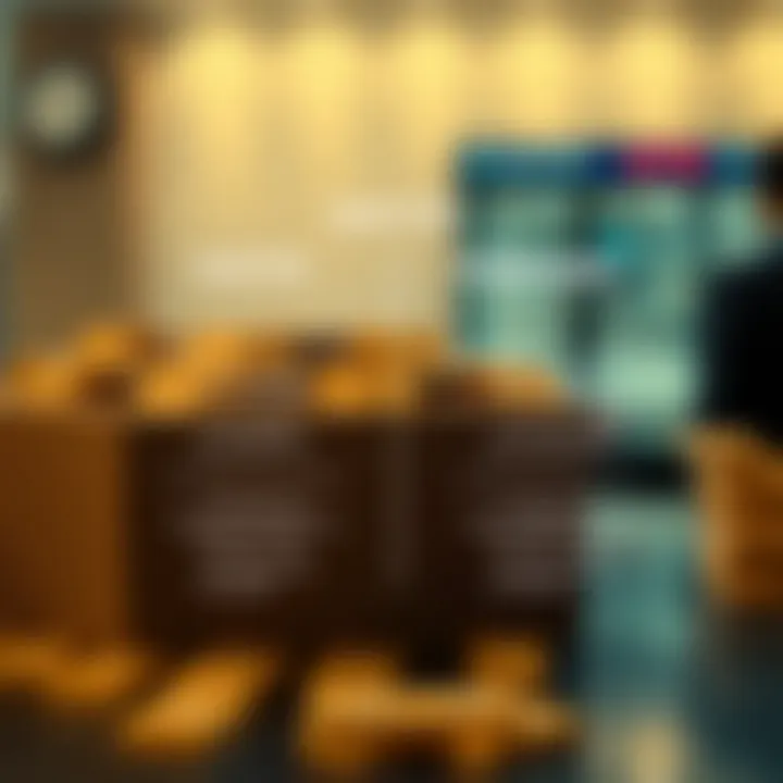 Diagram comparing characteristics of gold OTC trading with exchange-based gold trading in India