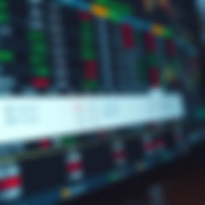 Interface of a forex paper trading platform displaying currency pairs and trade options available for practice