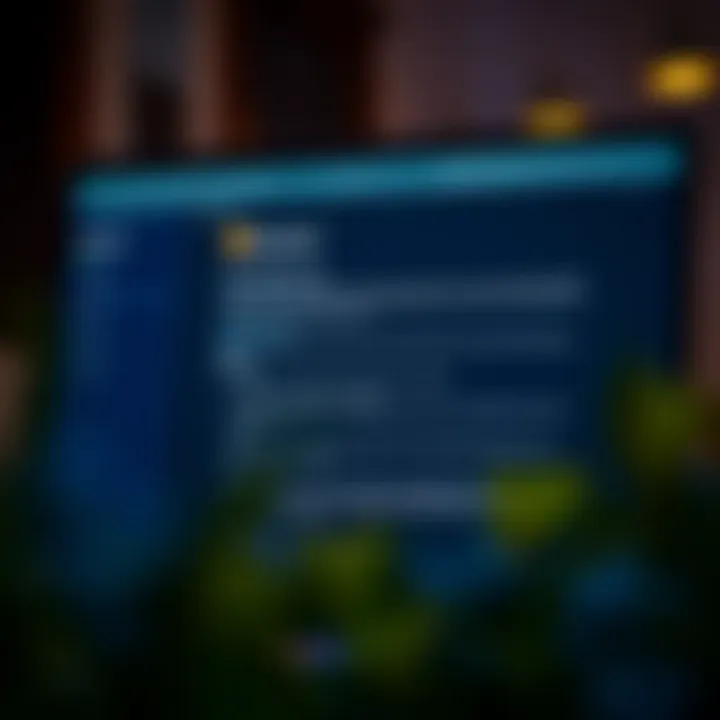 Computer screen highlighting system requirements and installation guide for Quotex app