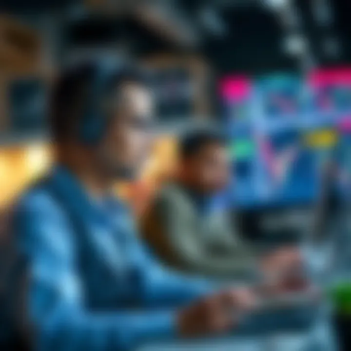 Customer support interaction for QX Broker services addressing trader inquiries