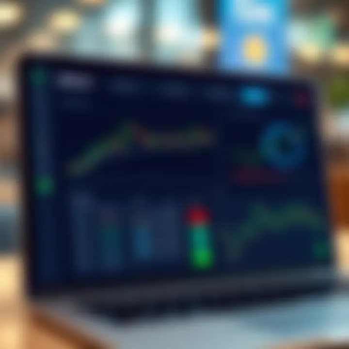 QXBroker Trading Account Dashboard Dashboard overview showing key trading tools and account management options on QXBroker