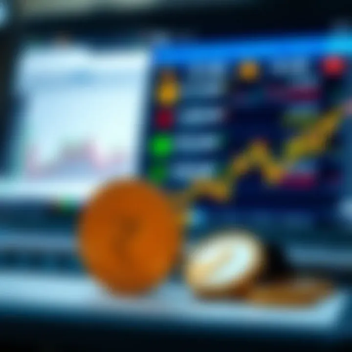 Various account types offered by QXBroker with Indian rupee symbol and trading icons