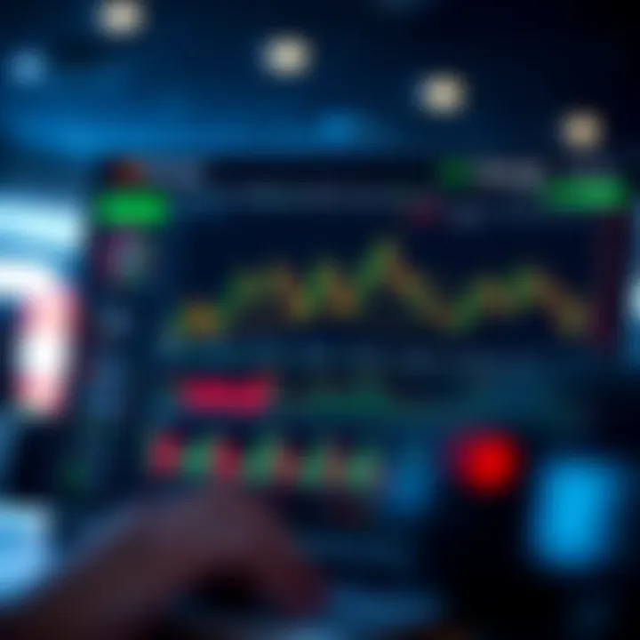 Overview of QXBroker trading platform dashboard with live charts and market data