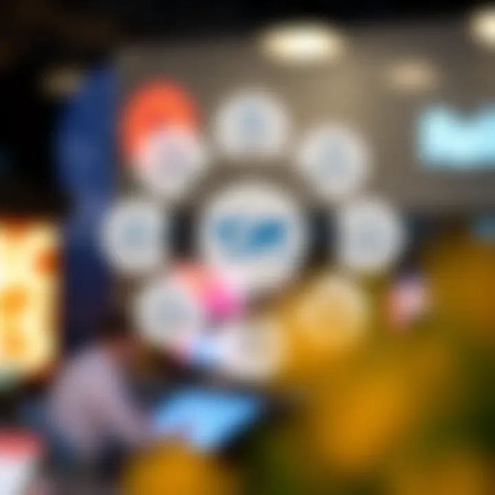 Diagram illustrating key factors impacting Reliance Communications market value including financial health and industry competition