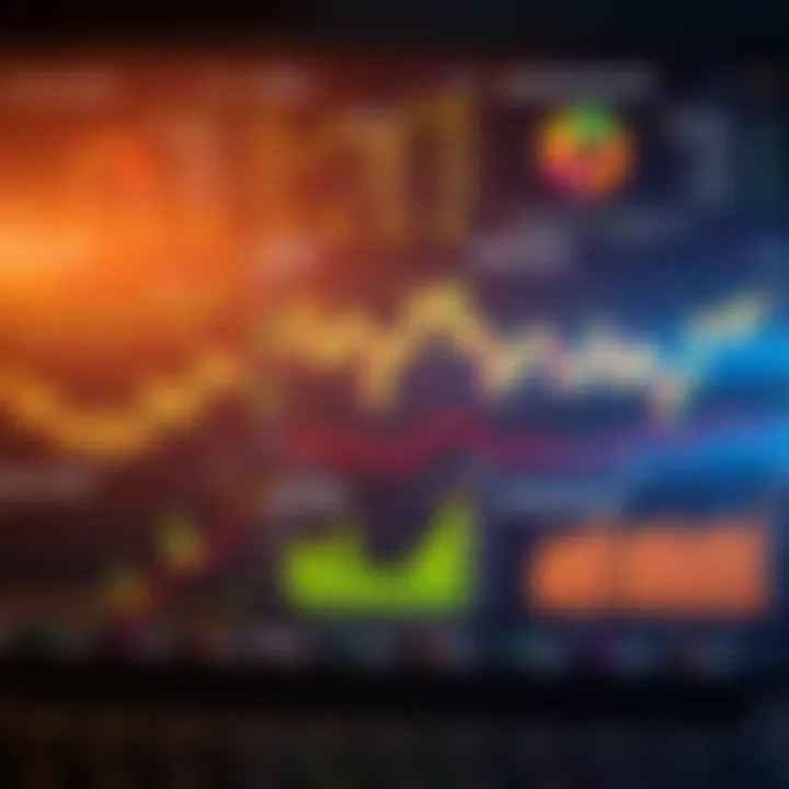 Key Factors Affecting Reliance Industries' Stock Valuation Collage of financial charts, economic indicators, and sector outlook representing factors impacting Reliance Industries' stock valuation