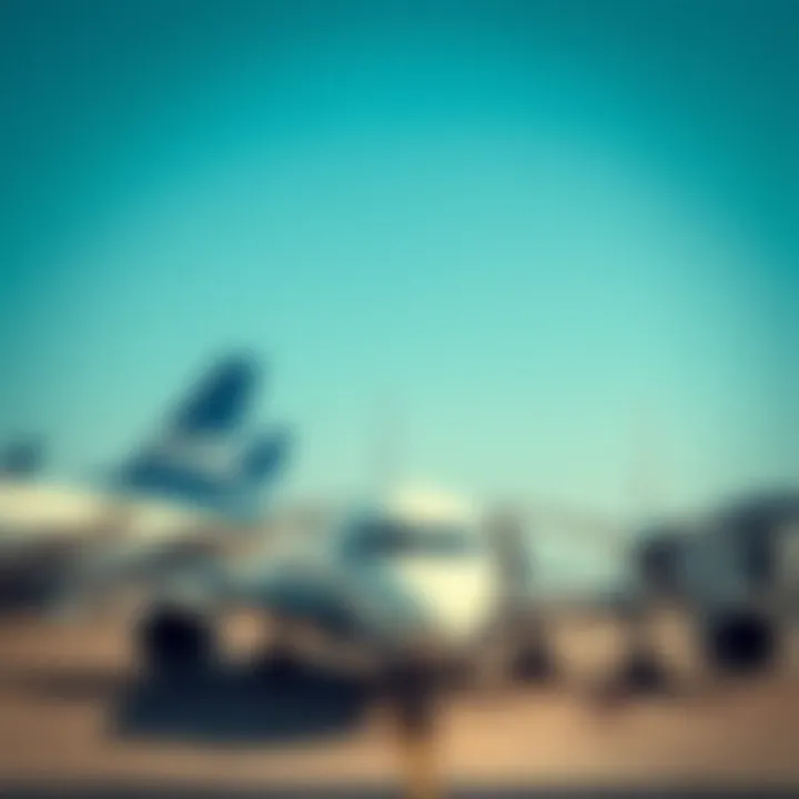 Comparison of Commercial Aircraft from Global Aerospace Leaders Commercial airplanes from leading aerospace companies parked on an airport runway under clear skies