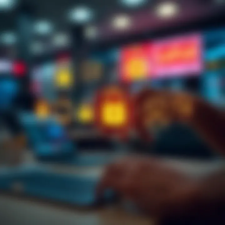 Secure online transaction icons and digital payment methods suitable for Quotex users in India