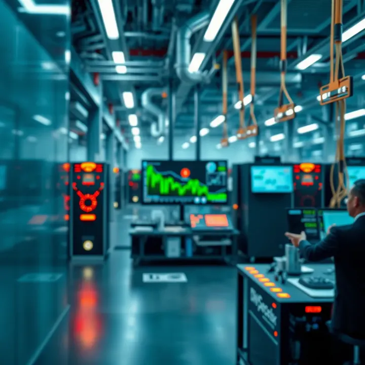 Digital technology infrastructure representing Dizicx Limited's core business areas and innovative solutions