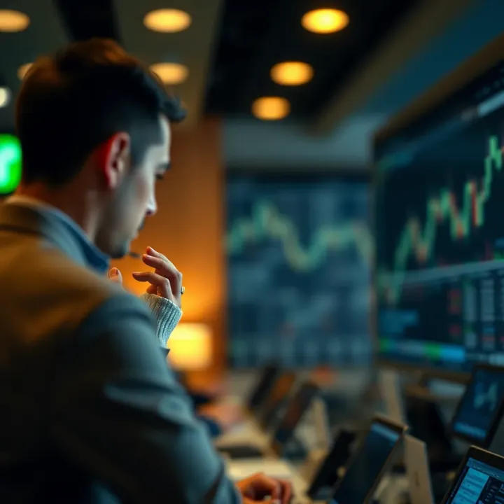 Diagram showing risk management techniques and potential pitfalls in rapid binary options trading