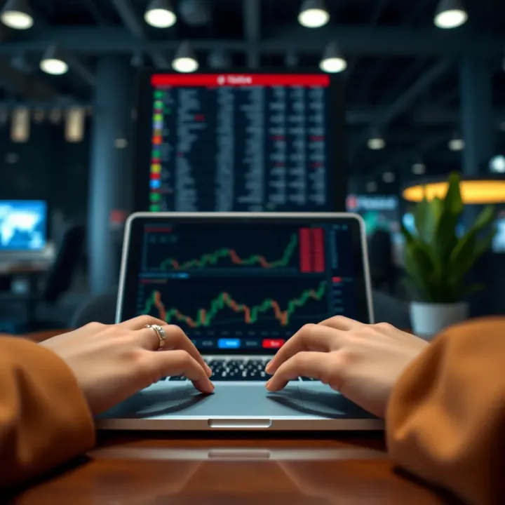 Visual representation of potential risks and safety tips for using online trading platforms in India