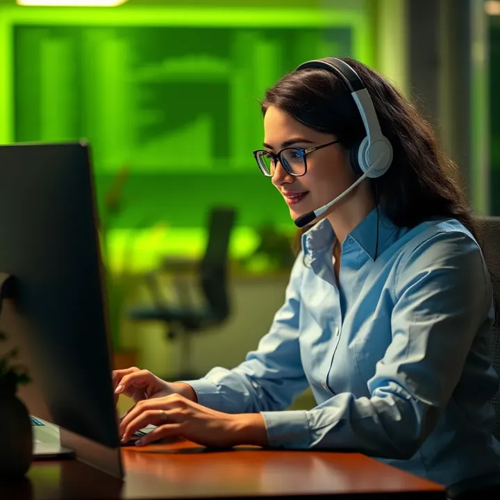 Technical support agent assisting with account recovery through online chat