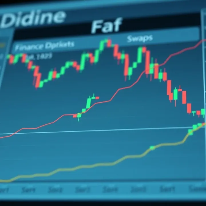 Graph illustrating different types of financial derivatives including futures, options, and swaps