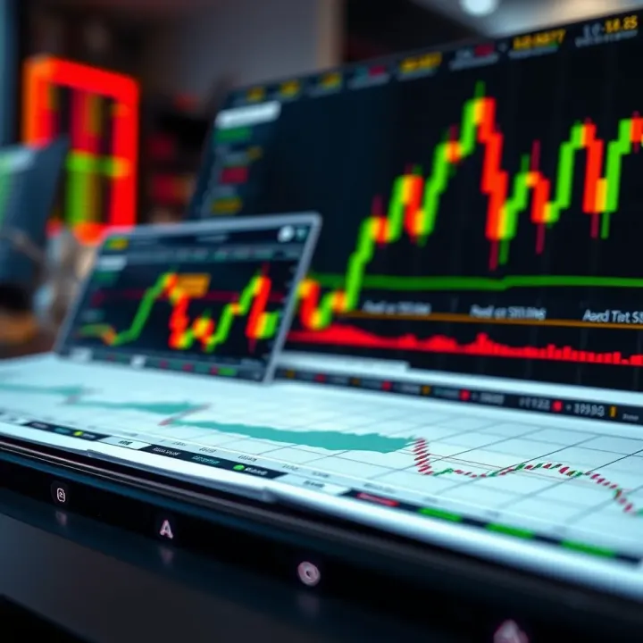 Visual guide showing how to apply PDF resources for forex chart analysis and trading strategy development