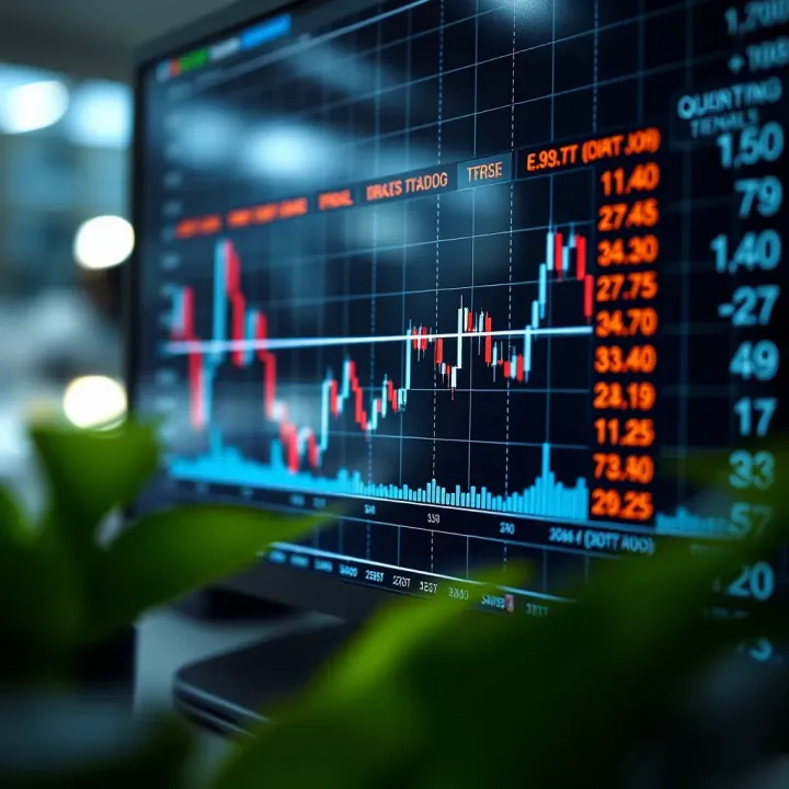 Graph showing how Quotex trading signals predict market trends for binary options