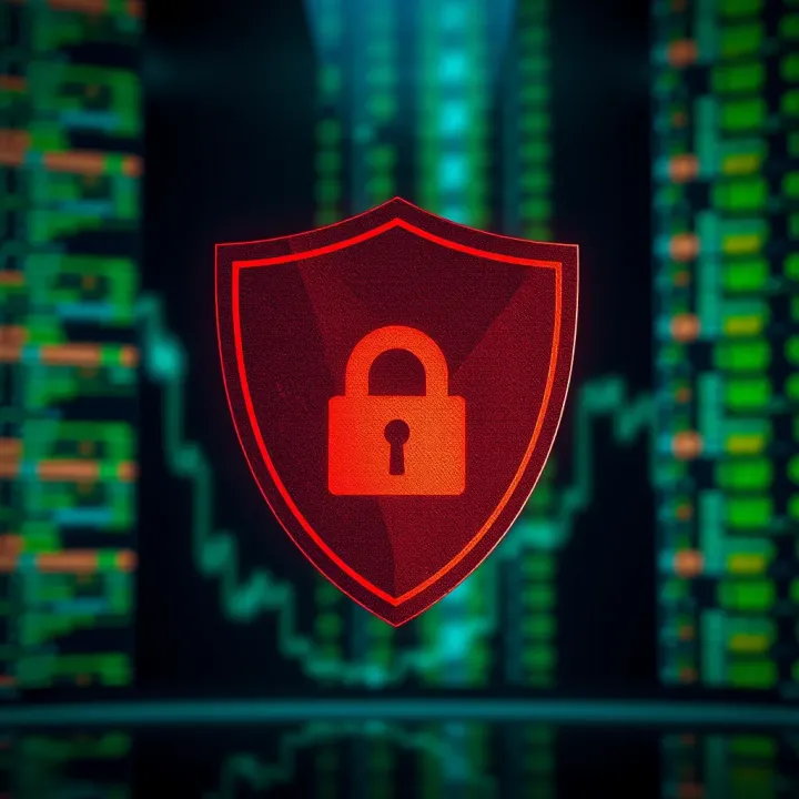Illustration of security shield symbolizing regulatory compliance and safety in trading applications